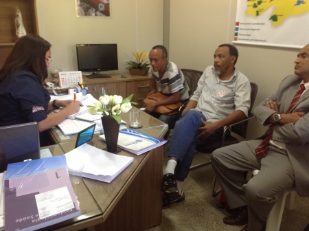 Reunião tratou de diversos temas com diretora do Hemocentro | Fotos: Fabiana Veloso
