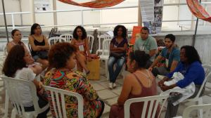 Roda de diálogos discutiu falciforme na Tenda Paulo Freire